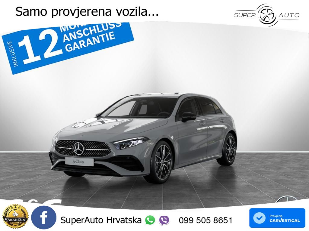 Mercedes-Benz A 200d 8G-DCT AMG LED+GR SJED+ACC