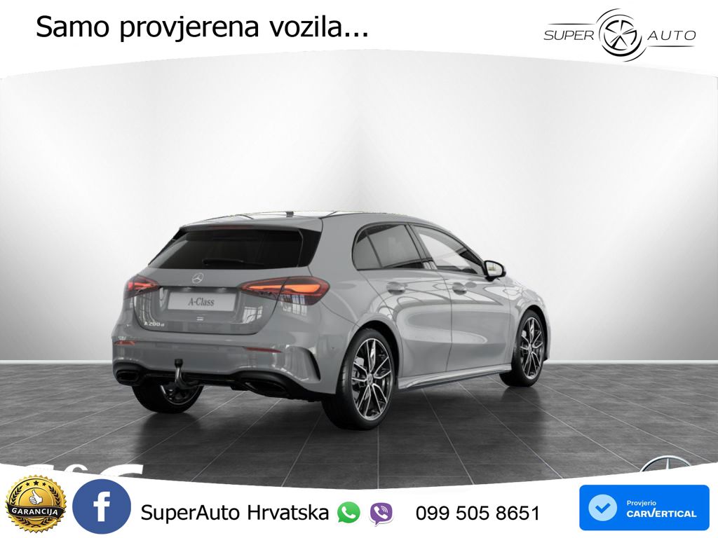 Mercedes-Benz A 200d 8G-DCT AMG LED+GR SJED+ACC