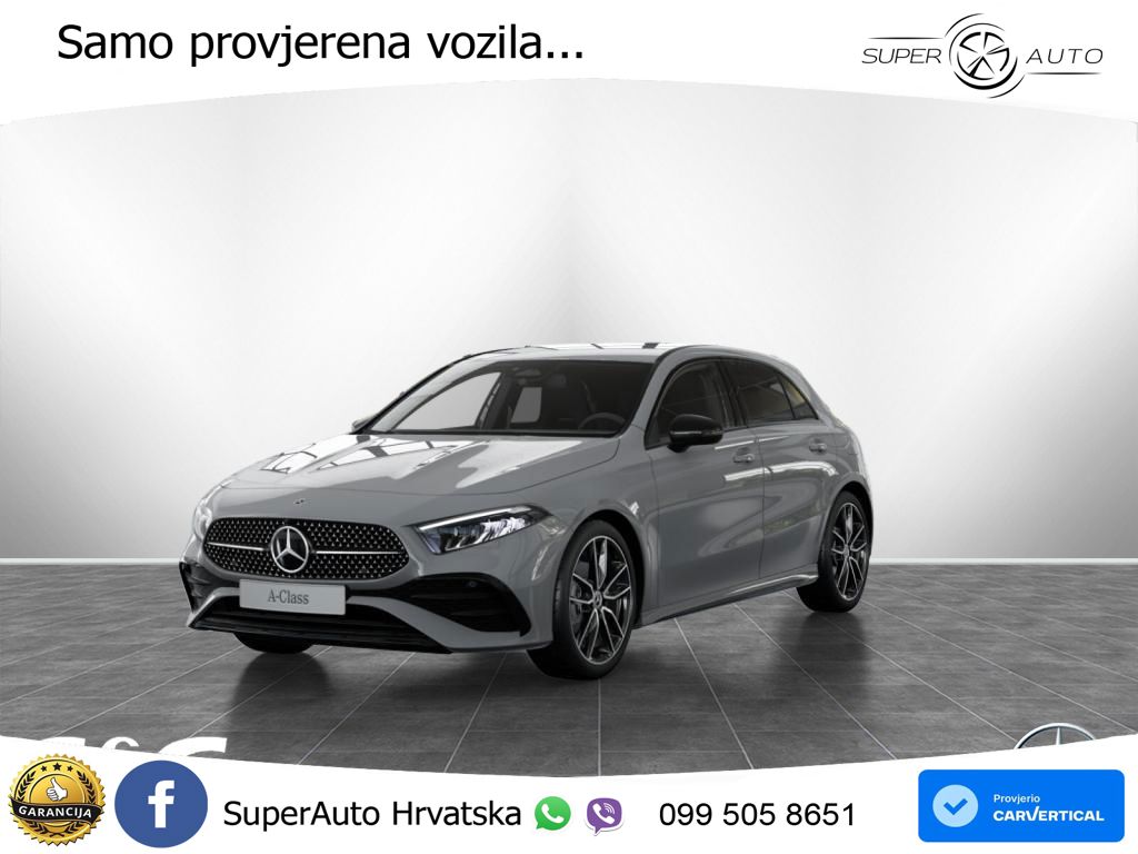 Mercedes-Benz A 200d 8G-DCT AMG LED+GR SJED+ACC