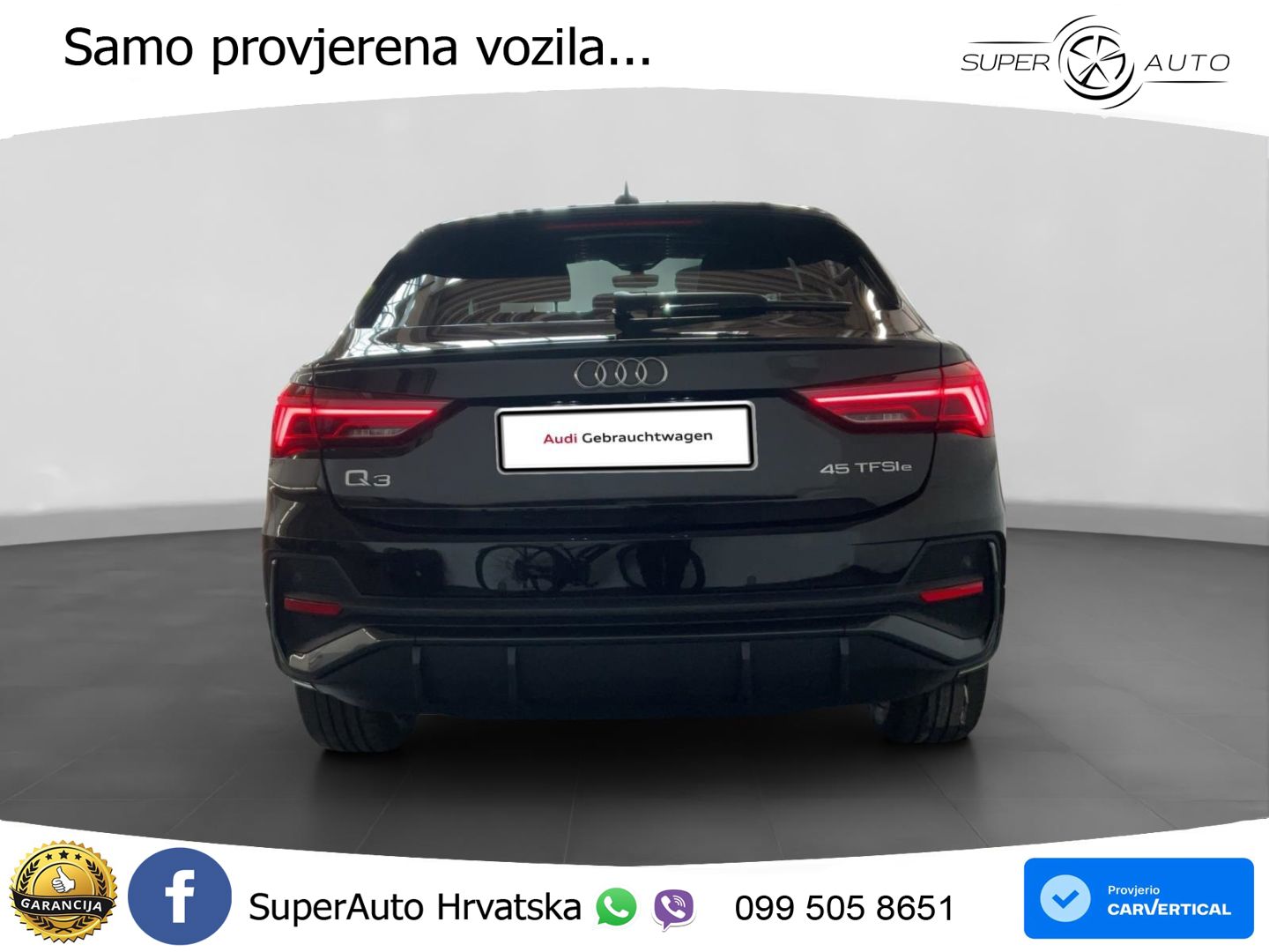 Audi Q3 Sportback 45 TFSIe (245 KS) S tronic