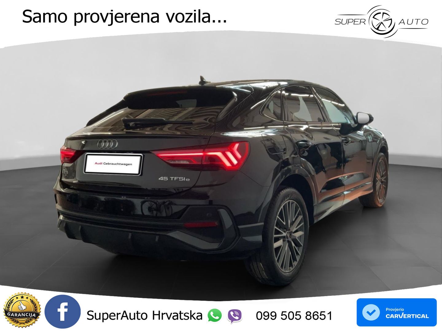 Audi Q3 Sportback 45 TFSIe (245 KS) S tronic