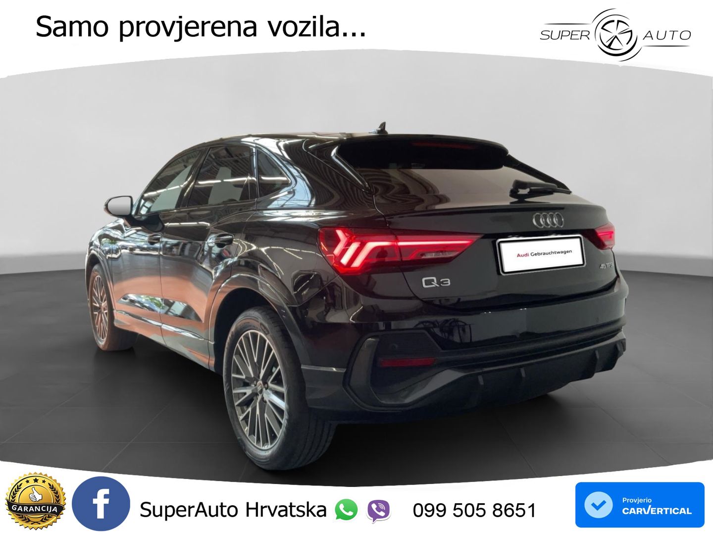 Audi Q3 Sportback 45 TFSIe (245 KS) S tronic