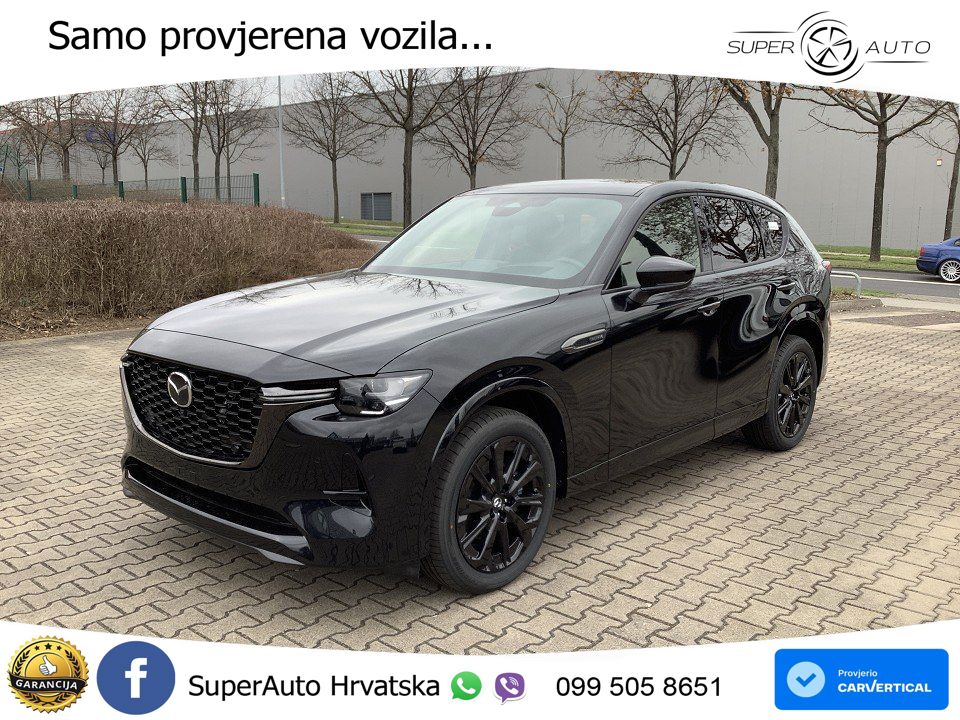 Mazda CX-60 3.3 e-Skyactiv D (254 KS) AWD Automatic MATRIX+GR SJED+KAM