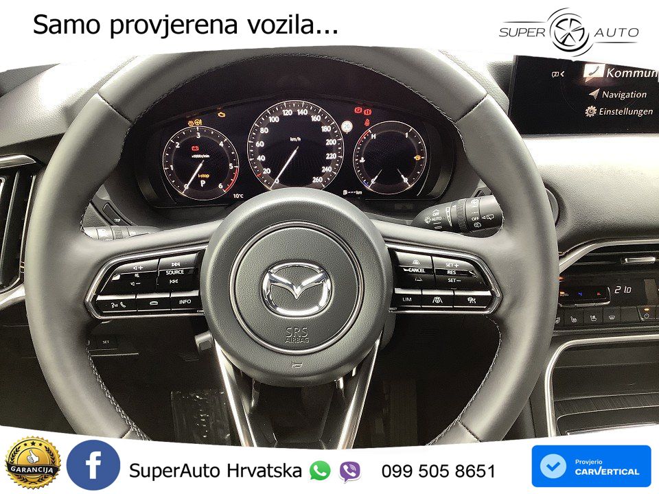Mazda CX-60 3.3 e-Skyactiv D (254 KS) AWD Automatic MATRIX+GR SJED+KAM