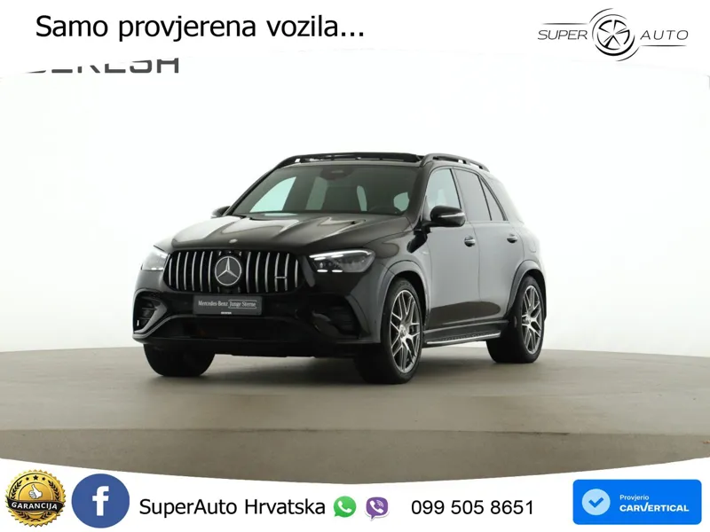 Mercedes AMG GLE 53 (544 KS) Hybrid 4MATIC+ 9G-TRONIC ACC+GR SJED+360+PANO