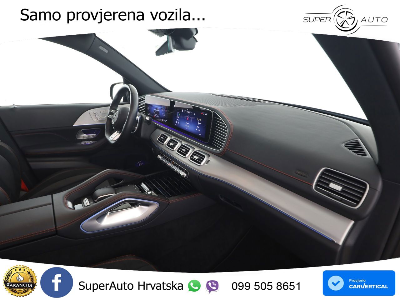 Mercedes AMG GLE 53 (544 KS) Hybrid 4MATIC+ 9G-TRONIC ACC+GR SJED+360+PANO