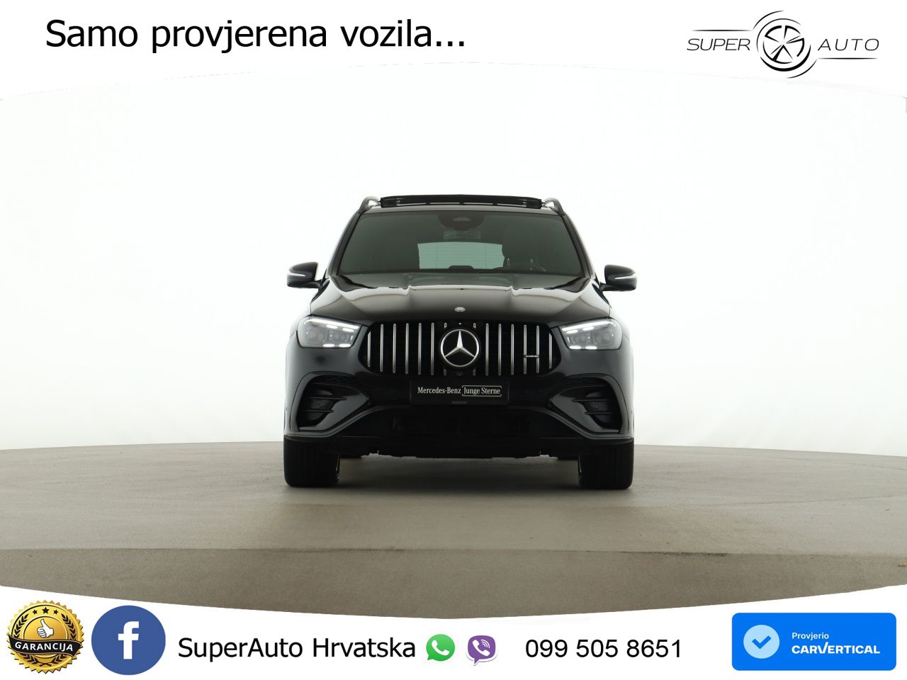 Mercedes AMG GLE 53 (544 KS) Hybrid 4MATIC+ 9G-TRONIC ACC+GR SJED+360+PANO