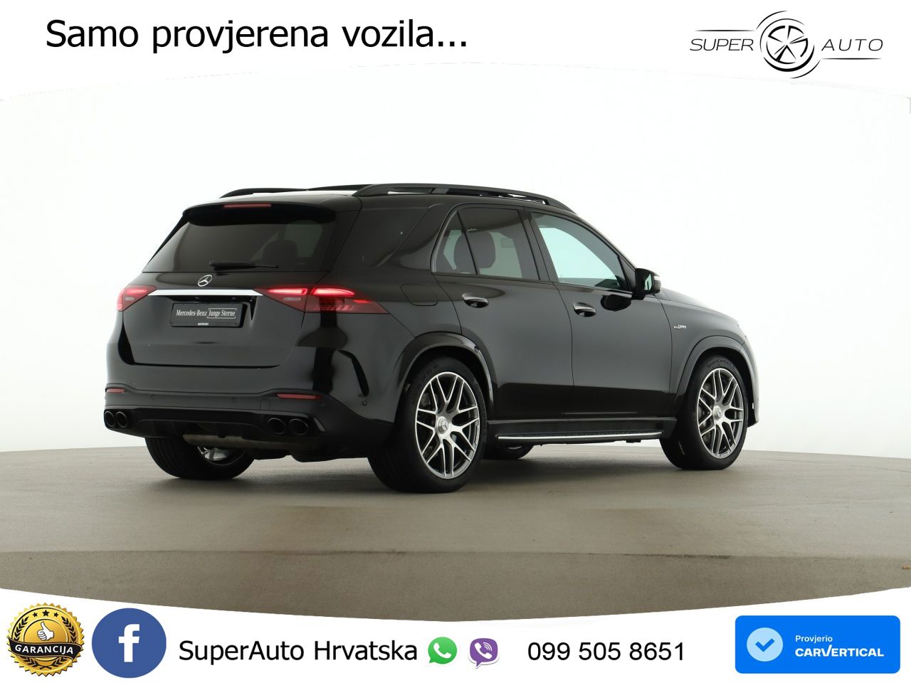 Mercedes AMG GLE 53 (544 KS) Hybrid 4MATIC+ 9G-TRONIC ACC+GR SJED+360+PANO