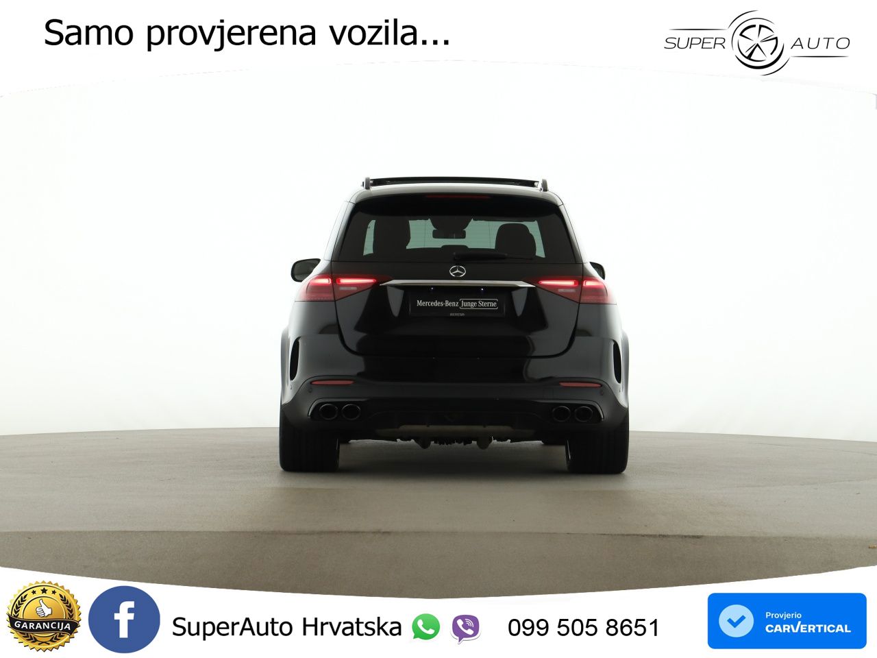Mercedes AMG GLE 53 (544 KS) Hybrid 4MATIC+ 9G-TRONIC ACC+GR SJED+360+PANO