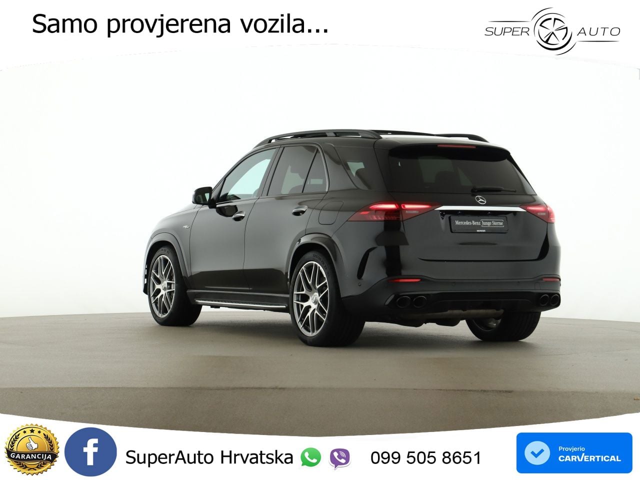 Mercedes AMG GLE 53 (544 KS) Hybrid 4MATIC+ 9G-TRONIC ACC+GR SJED+360+PANO