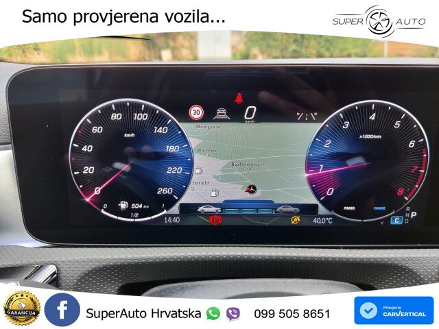 Mercedes-Benz A 200 7G-DCT LED+GR SJED+ACC