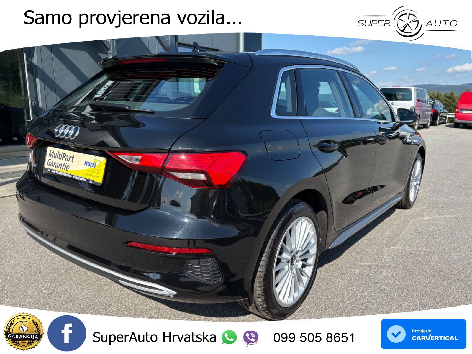 Audi A3 35 TFSI (150 KS) LED+GR SJED+ACC