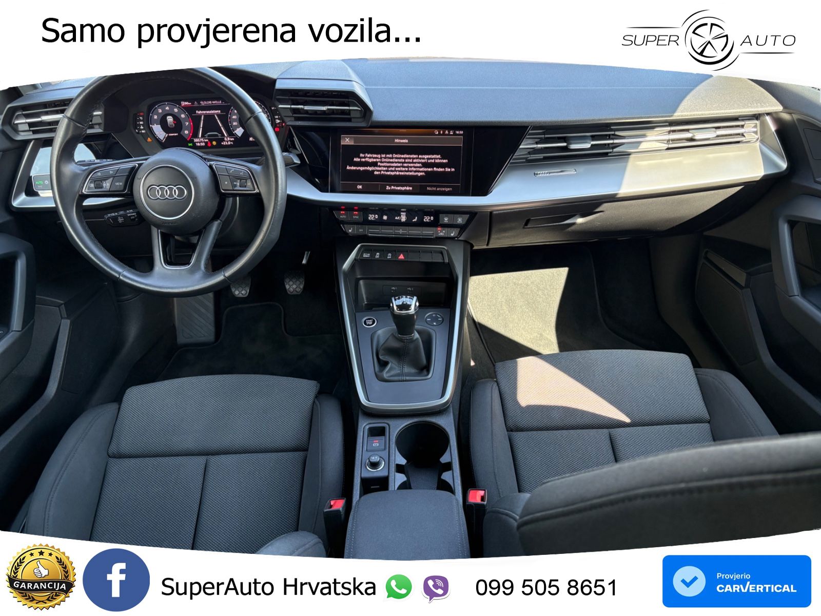 Audi A3 35 TFSI (150 KS) LED+GR SJED+ACC