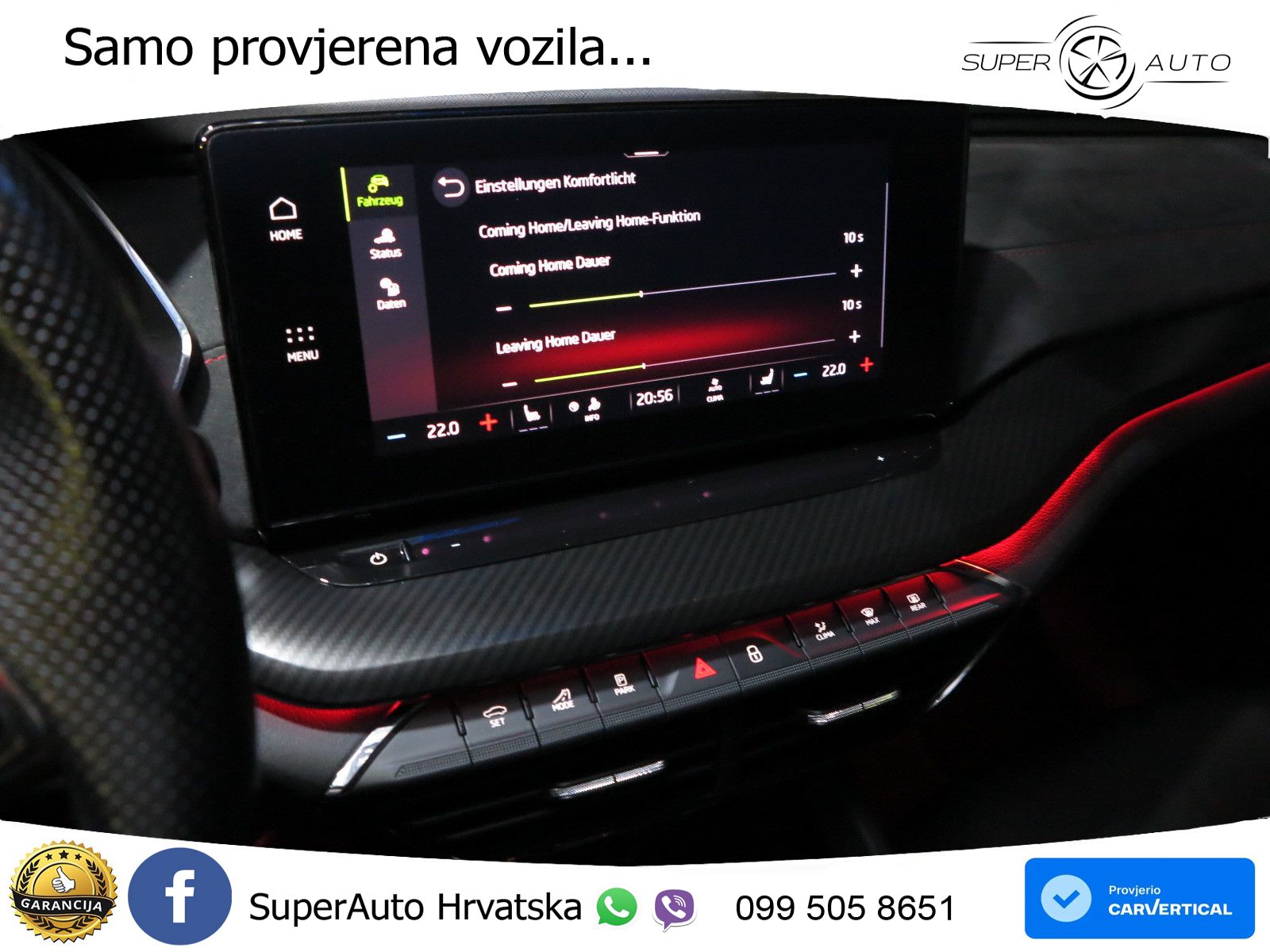Škoda Octavia Combi RS 2.0 TDI (200 KS) DSG LED+GR SJED+ACC