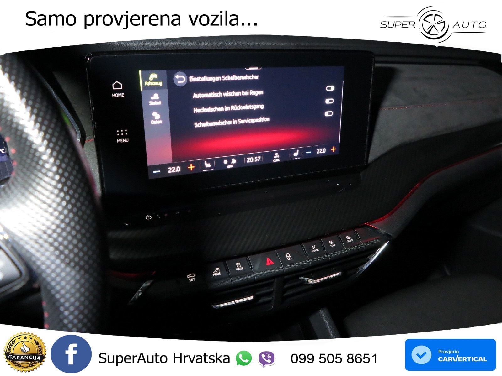 Škoda Octavia Combi RS 2.0 TDI (200 KS) DSG LED+GR SJED+ACC