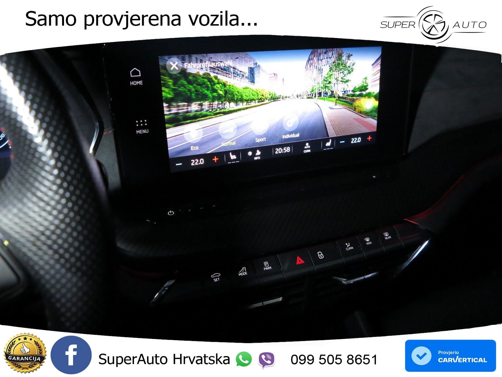 Škoda Octavia Combi RS 2.0 TDI (200 KS) DSG LED+GR SJED+ACC