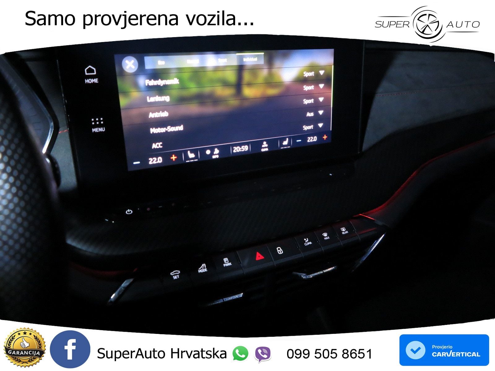 Škoda Octavia Combi RS 2.0 TDI (200 KS) DSG LED+GR SJED+ACC