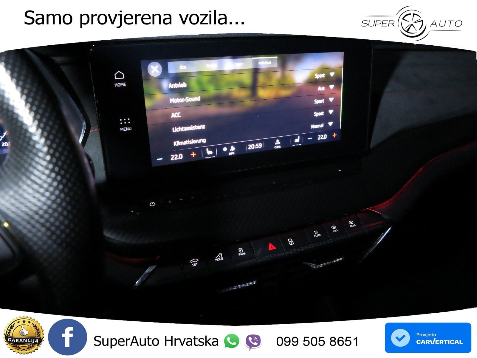Škoda Octavia Combi RS 2.0 TDI (200 KS) DSG LED+GR SJED+ACC