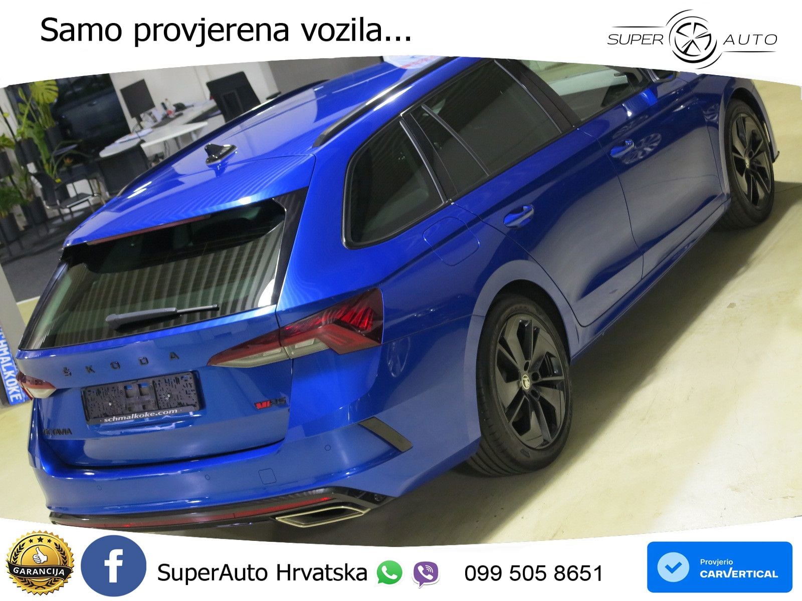 Škoda Octavia Combi RS 2.0 TDI (200 KS) DSG LED+GR SJED+ACC