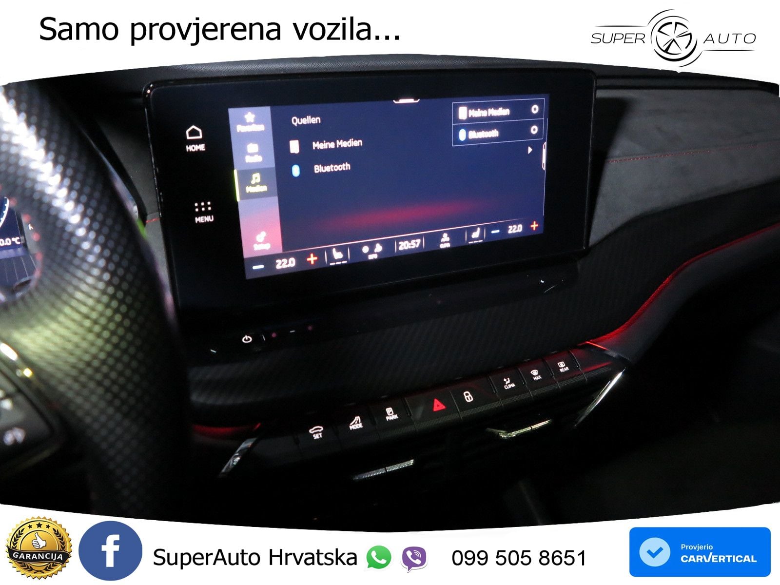 Škoda Octavia Combi RS 2.0 TDI (200 KS) DSG LED+GR SJED+ACC