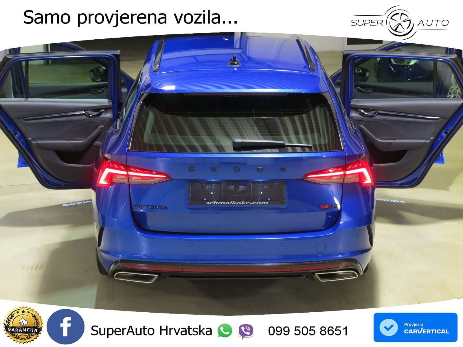 Škoda Octavia Combi RS 2.0 TDI (200 KS) DSG LED+GR SJED+ACC