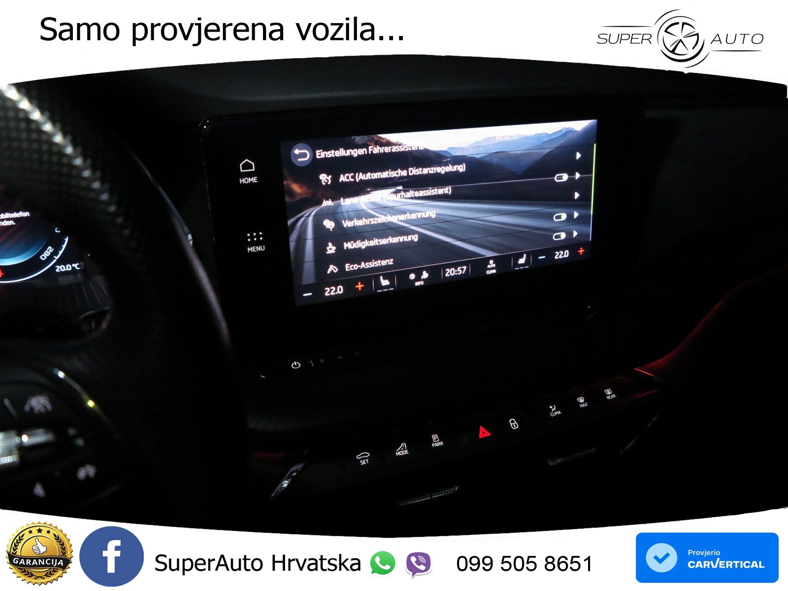 Škoda Octavia Combi RS 2.0 TDI (200 KS) DSG LED+GR SJED+ACC