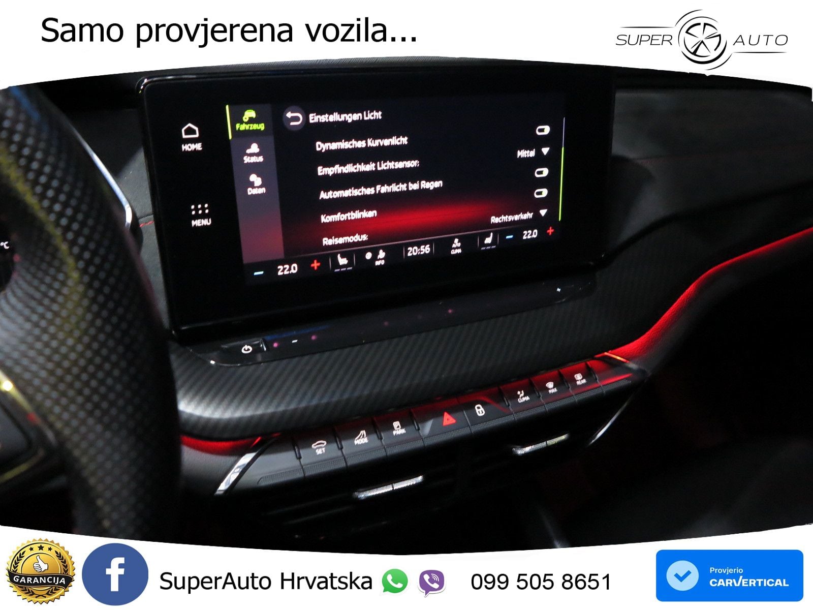 Škoda Octavia Combi RS 2.0 TDI (200 KS) DSG LED+GR SJED+ACC
