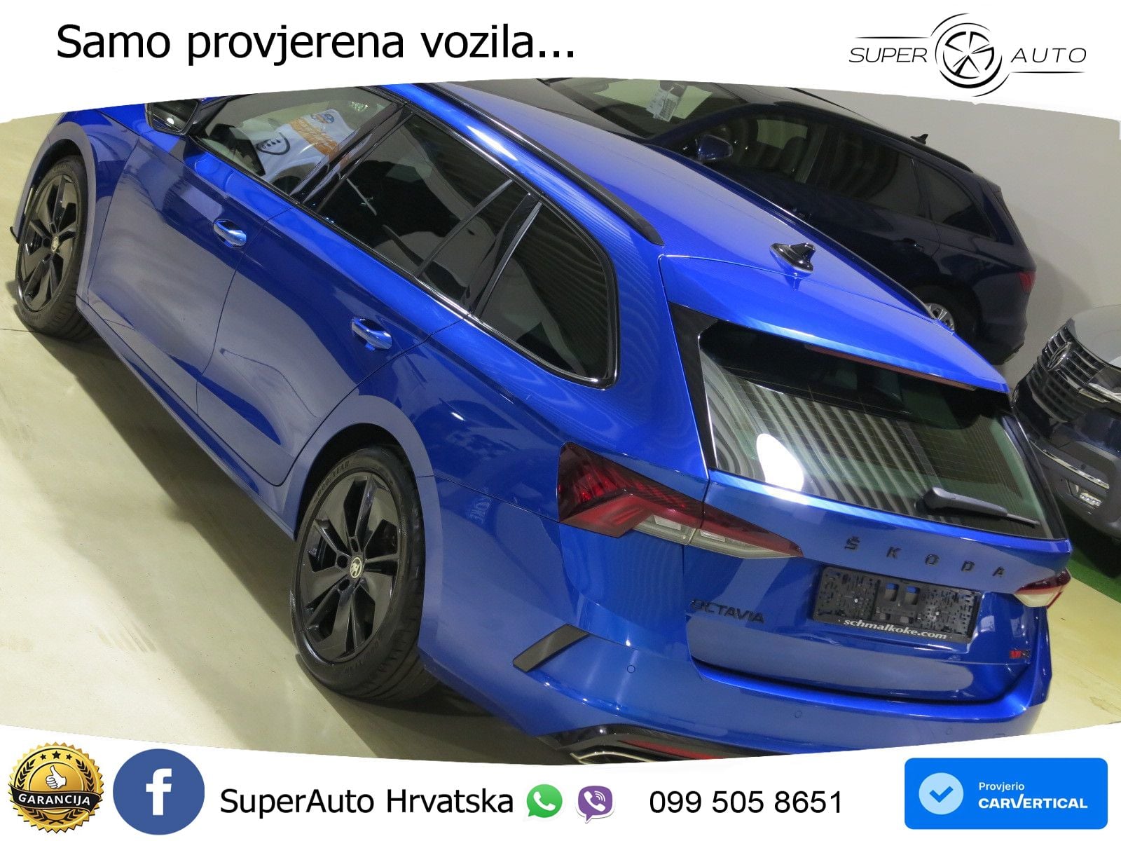 Škoda Octavia Combi RS 2.0 TDI (200 KS) DSG LED+GR SJED+ACC