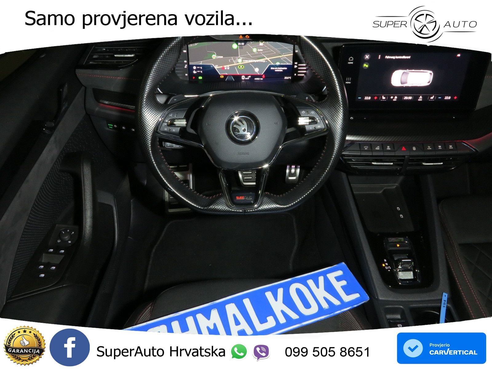 Škoda Octavia Combi RS 2.0 TDI (200 KS) DSG LED+GR SJED+ACC