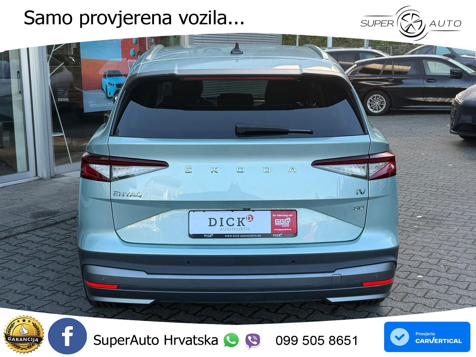 Škoda Enyaq iV 80 82 kWh (204 KS) Lounge LED+GR SJED+ACC
