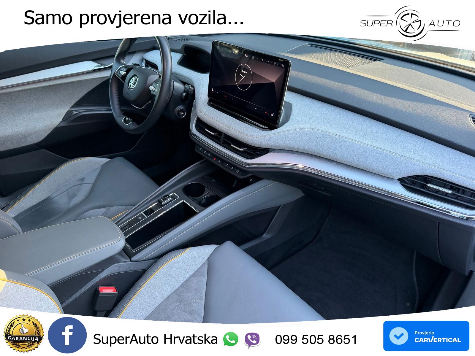 Škoda Enyaq iV 80 82 kWh (204 KS) Lounge LED+GR SJED+ACC