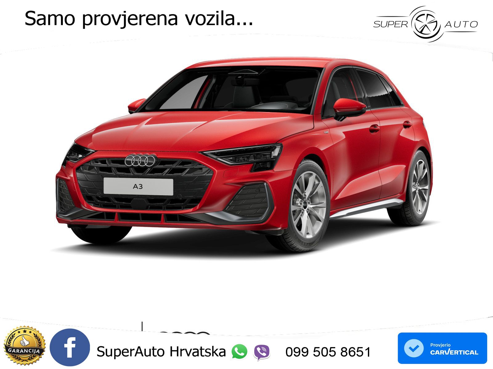 Audi A3 35 TFSI (150 KS) S tronic S line MATRIX+GR SJED+KAM