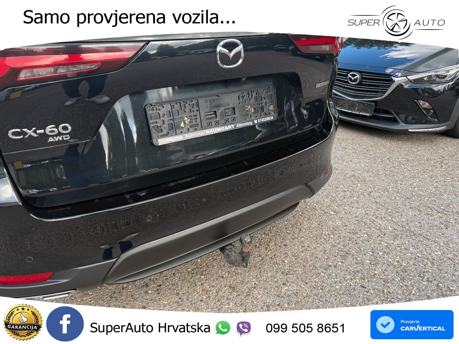 Mazda CX-60 3.3 e-Skyactiv D (254 KS) AWD Automatic LED+GR SJED+ACC