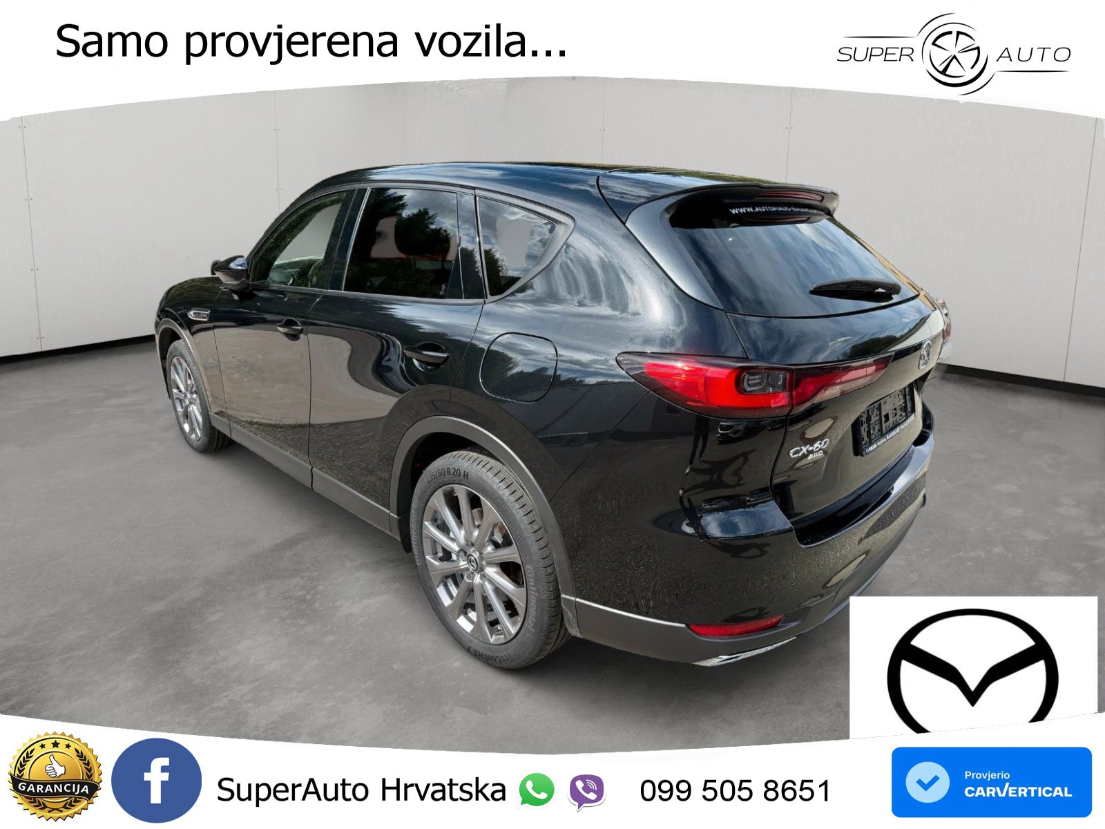 Mazda CX-60 3.3 e-Skyactiv D (254 KS) AWD Automatic LED+GR SJED+ACC