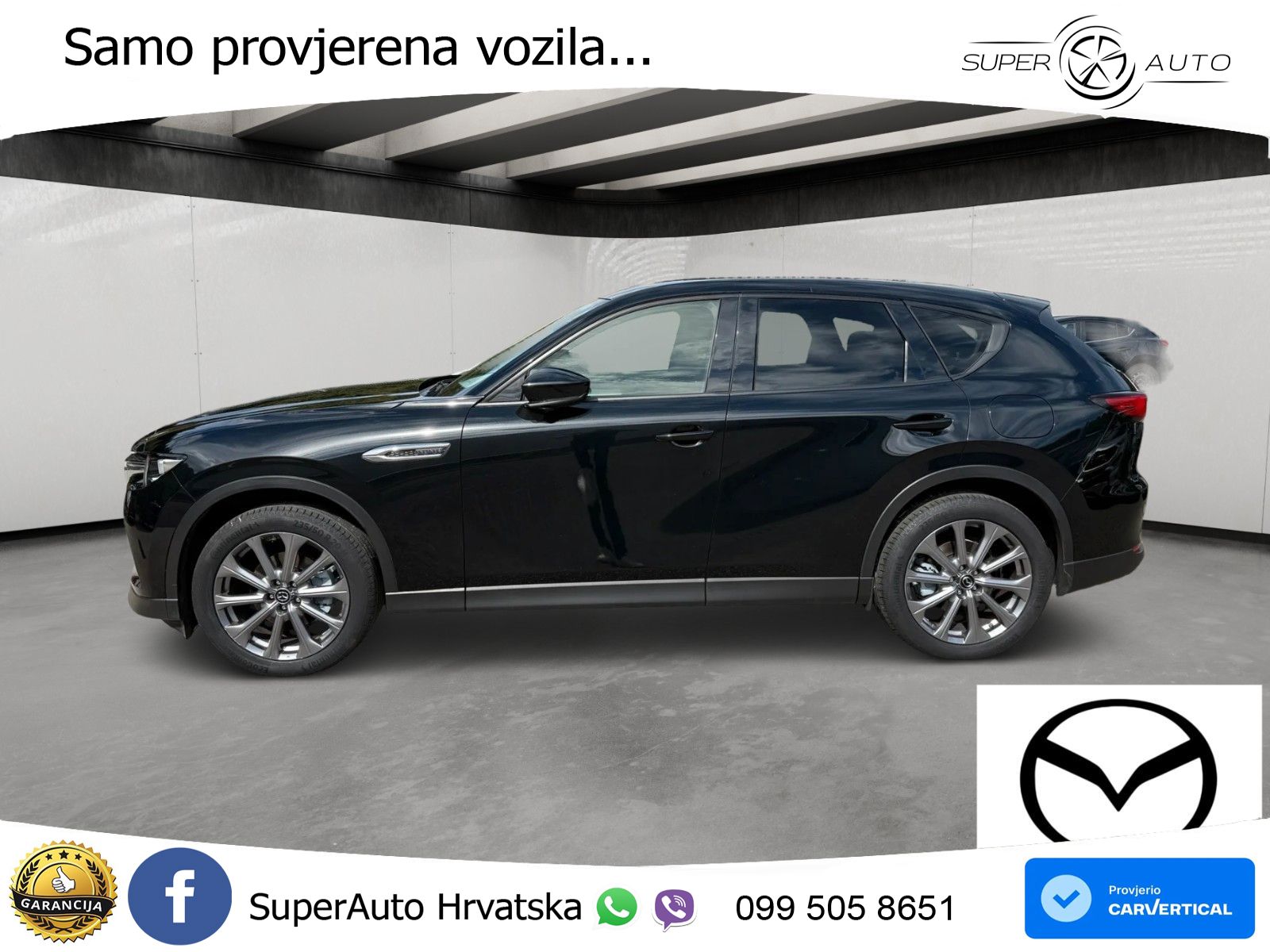 Mazda CX-60 3.3 e-Skyactiv D (254 KS) AWD Automatic LED+GR SJED+ACC