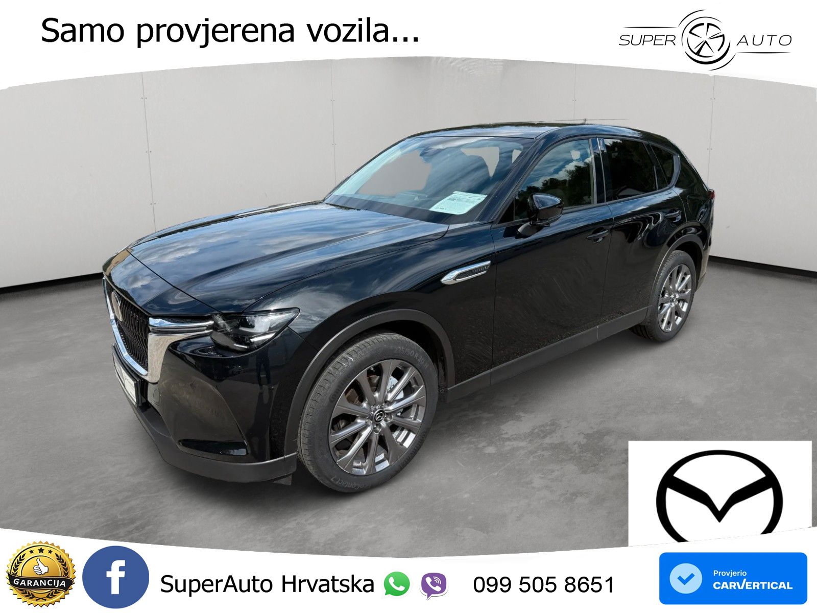 Mazda CX-60 3.3 e-Skyactiv D (254 KS) AWD Automatic LED+GR SJED+ACC