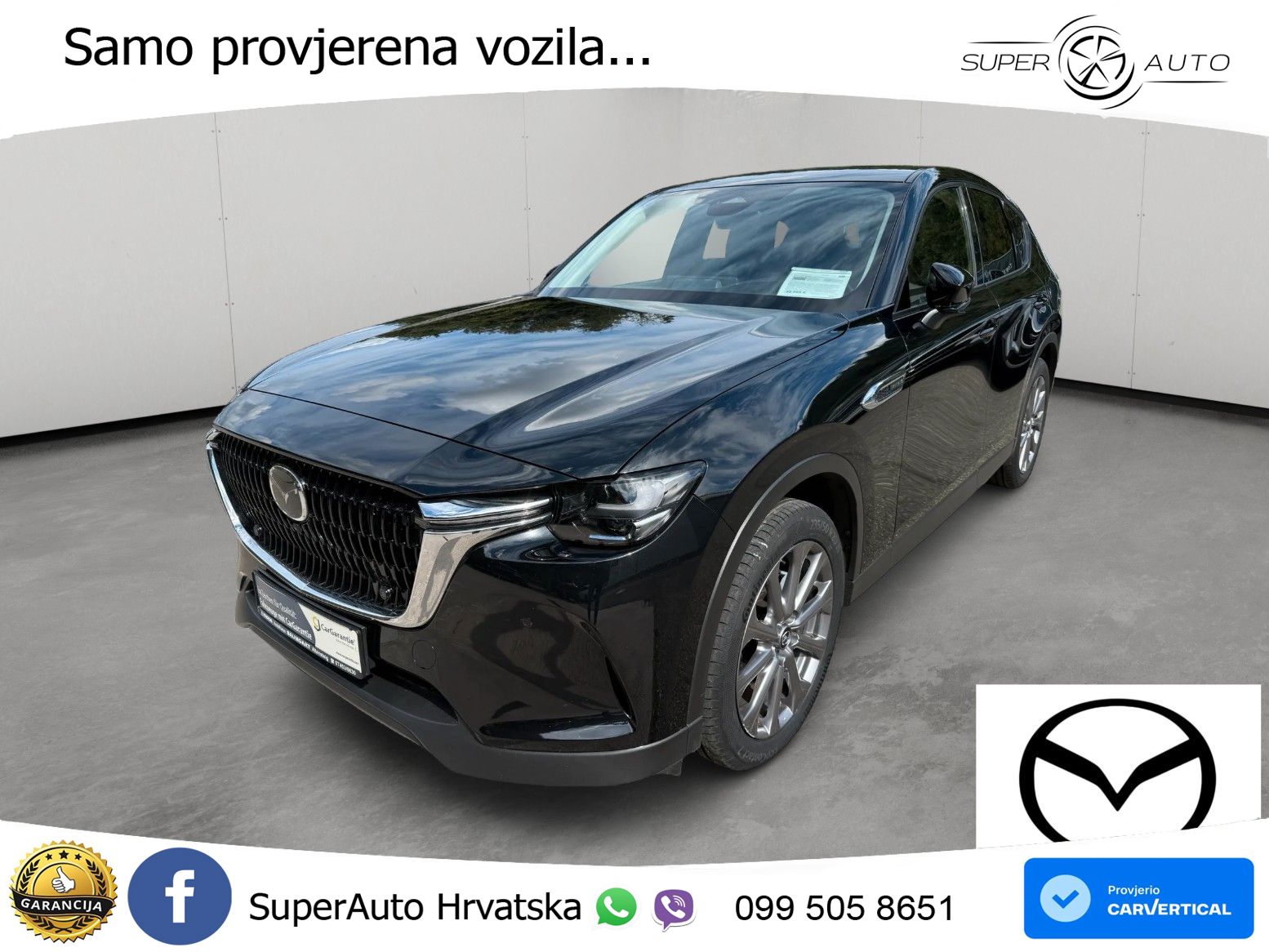 Mazda CX-60 3.3 e-Skyactiv D (254 KS) AWD Automatic LED+GR SJED+ACC