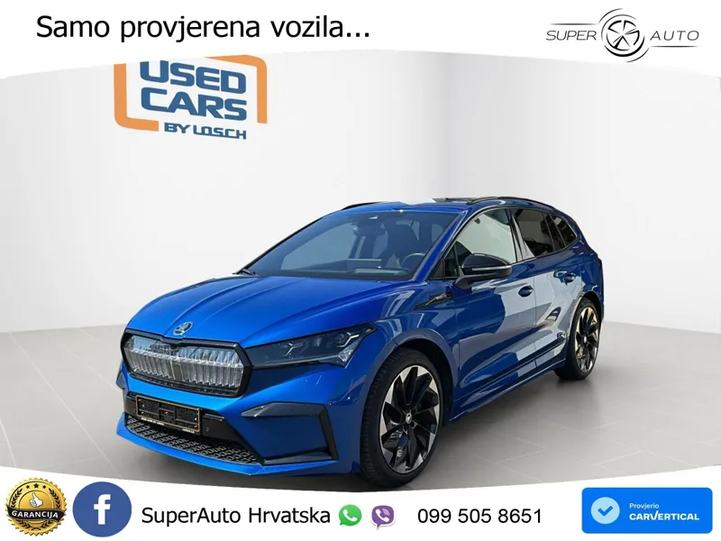 Škoda Enyaq iV 80x 82 kWh (265 KS) AWD SportLine