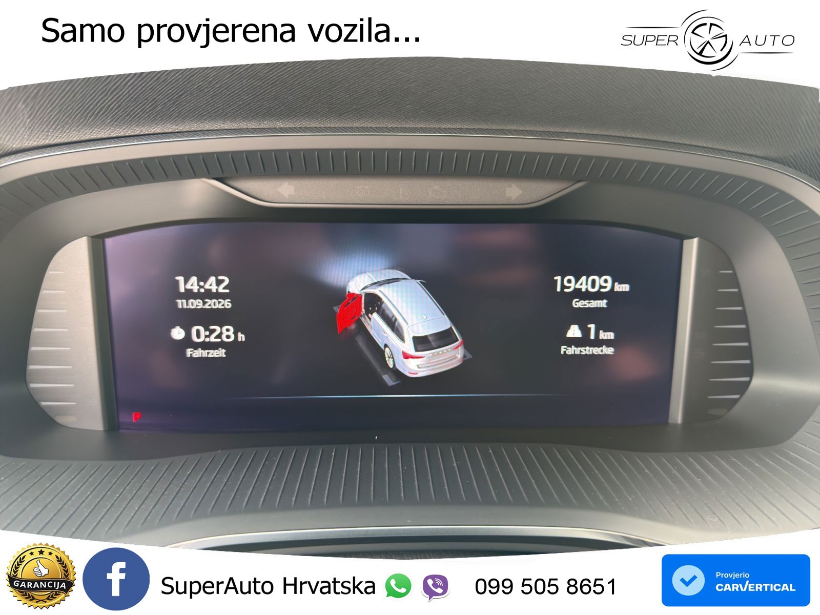 Škoda Octavia Combi 1.5 TSI EVO e-TEC (150 KS) DSG Selection