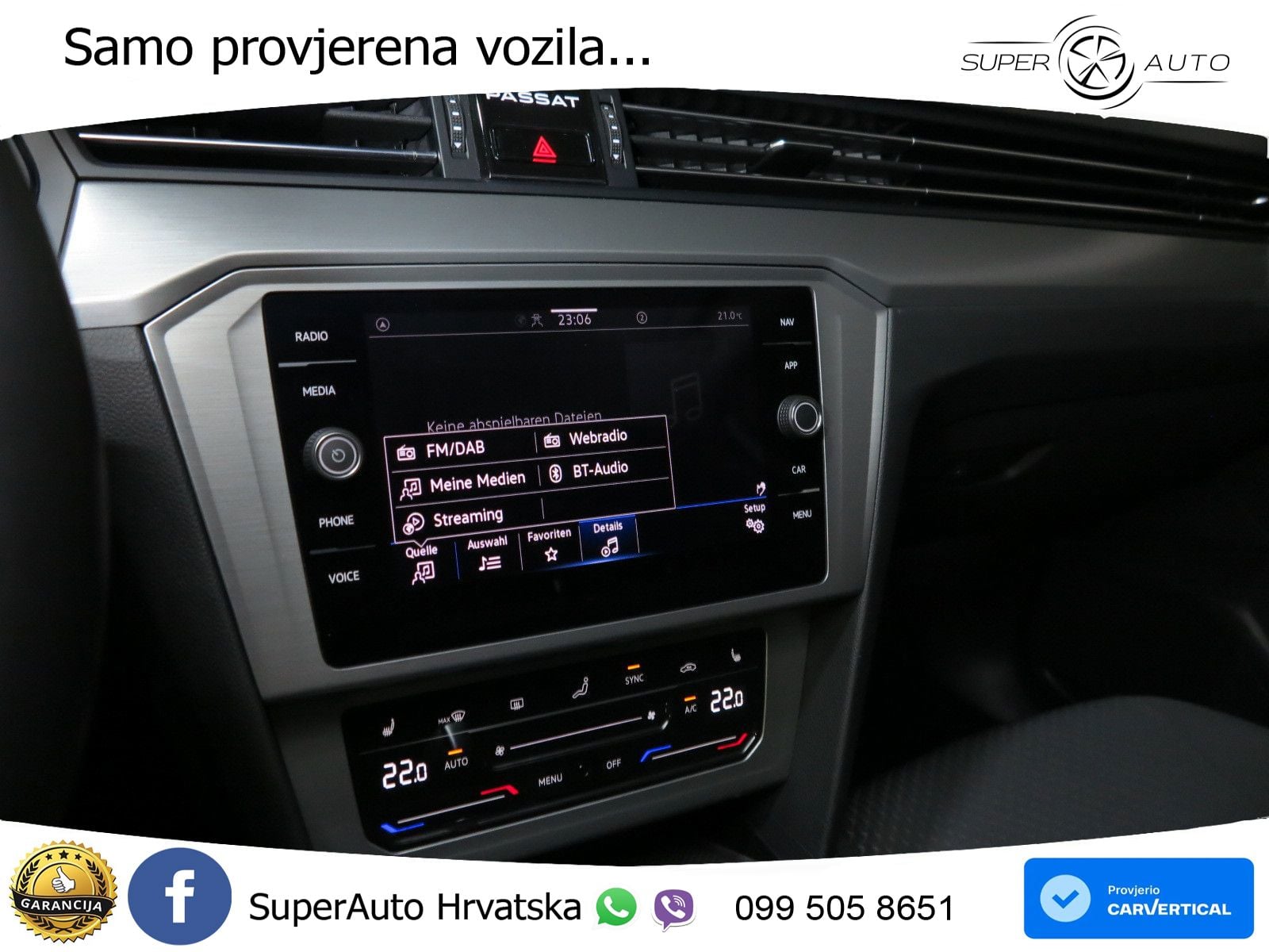 Volkswagen Passat Variant 1.5 TSI (150 KS) DSG ACT LED+GR SJED+ACC