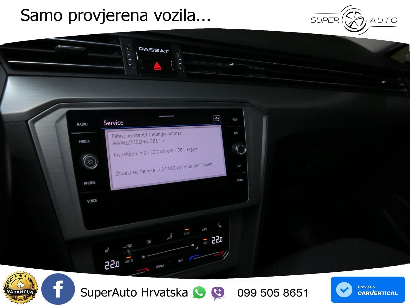 Volkswagen Passat Variant 1.5 TSI (150 KS) DSG ACT LED+GR SJED+ACC