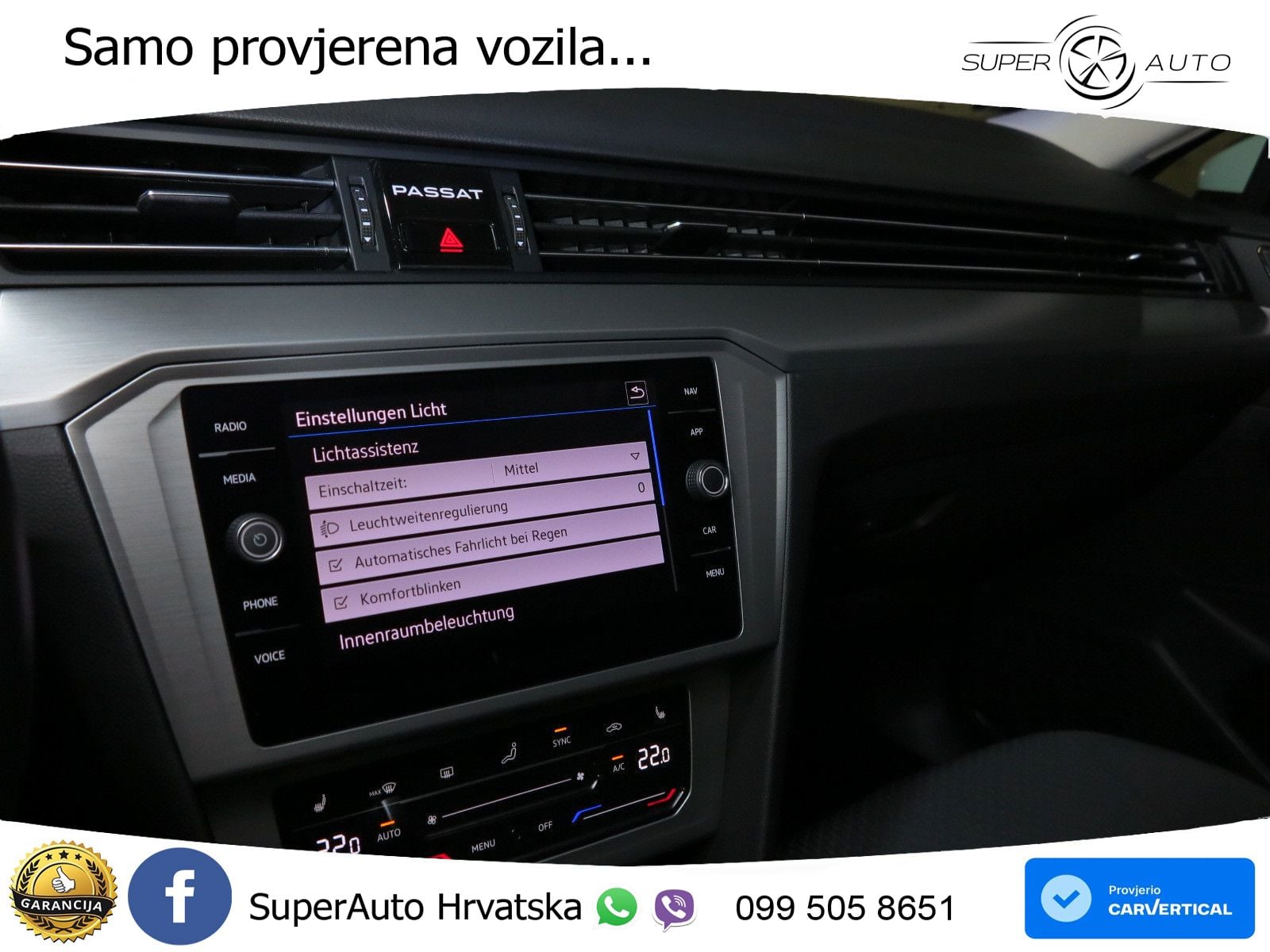 Volkswagen Passat Variant 1.5 TSI (150 KS) DSG ACT LED+GR SJED+ACC