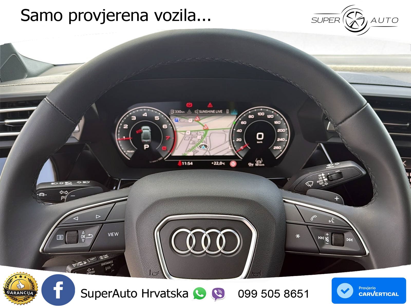 Audi A3 Limuzina 35 TFSI (150 KS) S tronic advanced LED+GR SJED+ACC