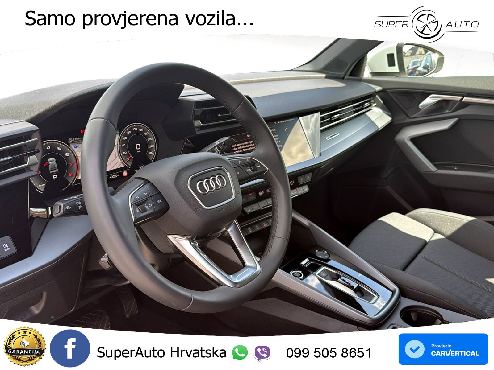 Audi A3 Limuzina 35 TFSI (150 KS) S tronic advanced LED+GR SJED+ACC