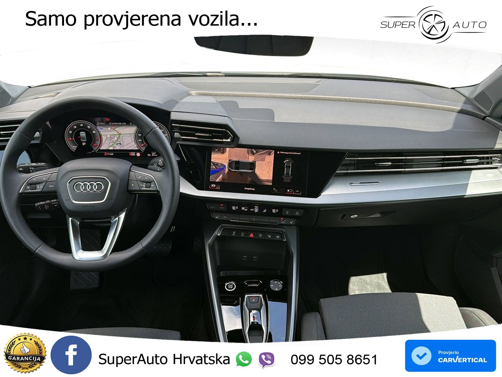 Audi A3 Limuzina 35 TFSI (150 KS) S tronic advanced LED+GR SJED+ACC