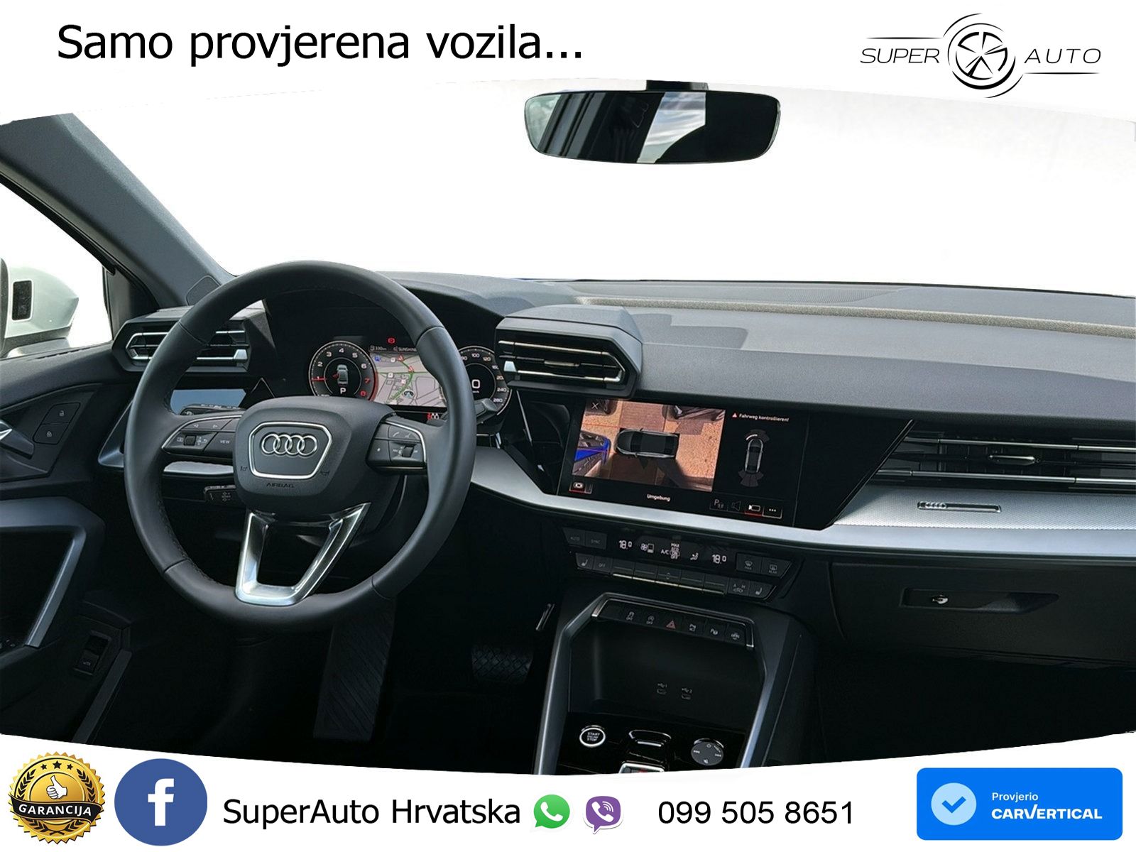 Audi A3 Limuzina 35 TFSI (150 KS) S tronic advanced LED+GR SJED+ACC