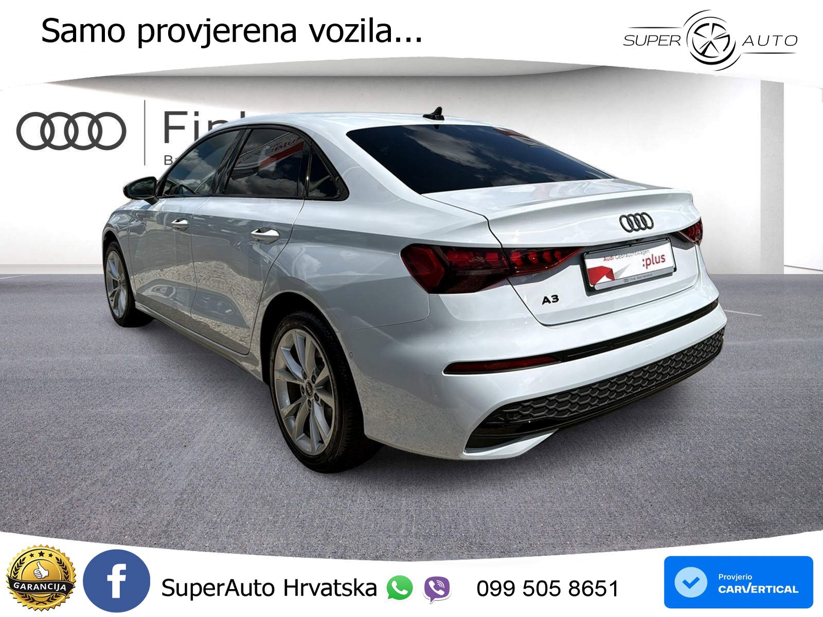 Audi A3 Limuzina 35 TFSI (150 KS) S tronic advanced LED+GR SJED+ACC