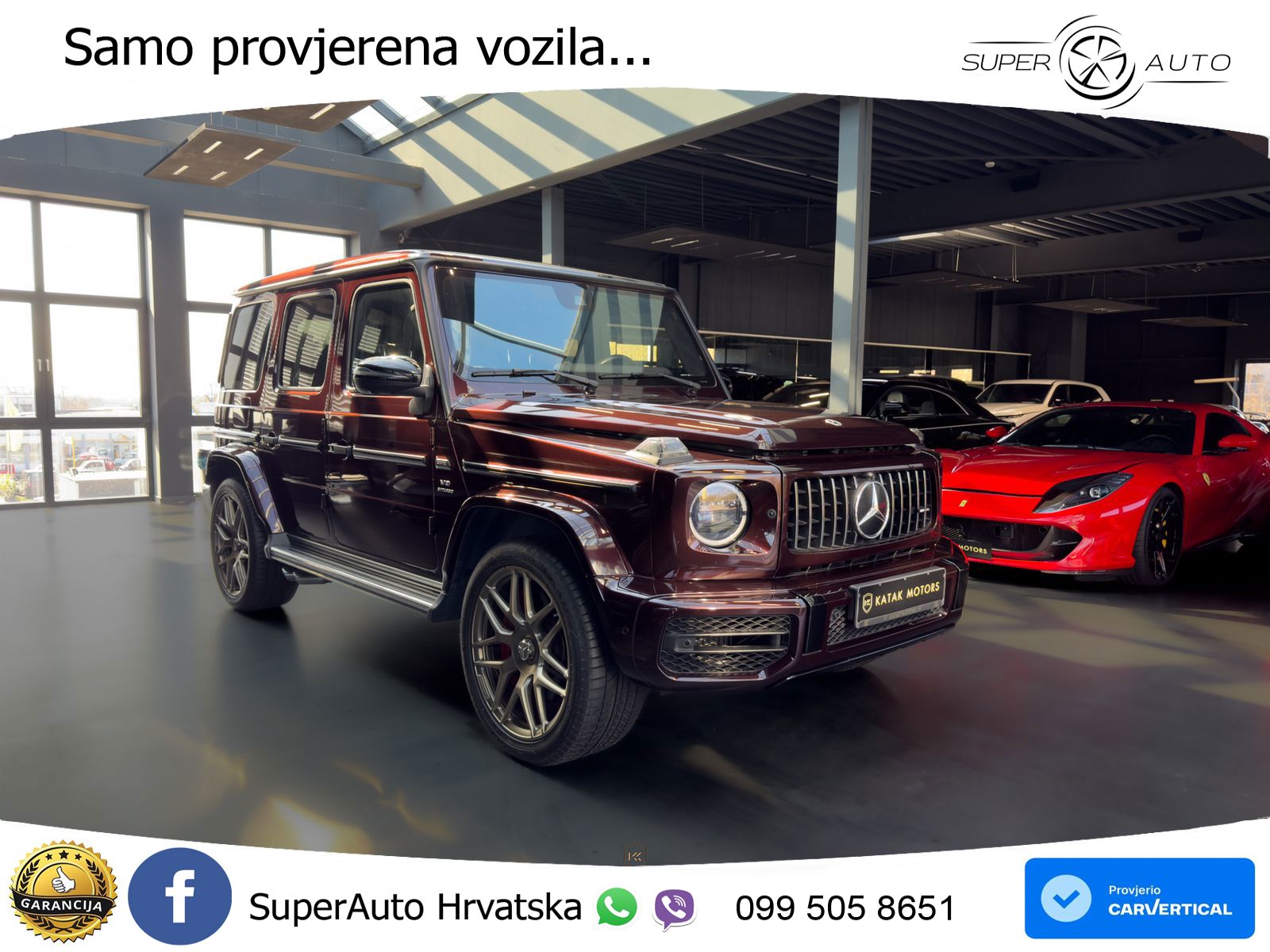 Mercedes AMG G 63 Long V8 (585 KS) 4MATIC 9G-TRONIC AMG SPEEDSHIFT PLUS ACC+GR SJED+360+PANO