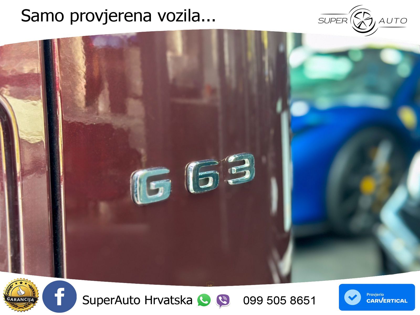 Mercedes AMG G 63 Long V8 (585 KS) 4MATIC 9G-TRONIC AMG SPEEDSHIFT PLUS ACC+GR SJED+360+PANO