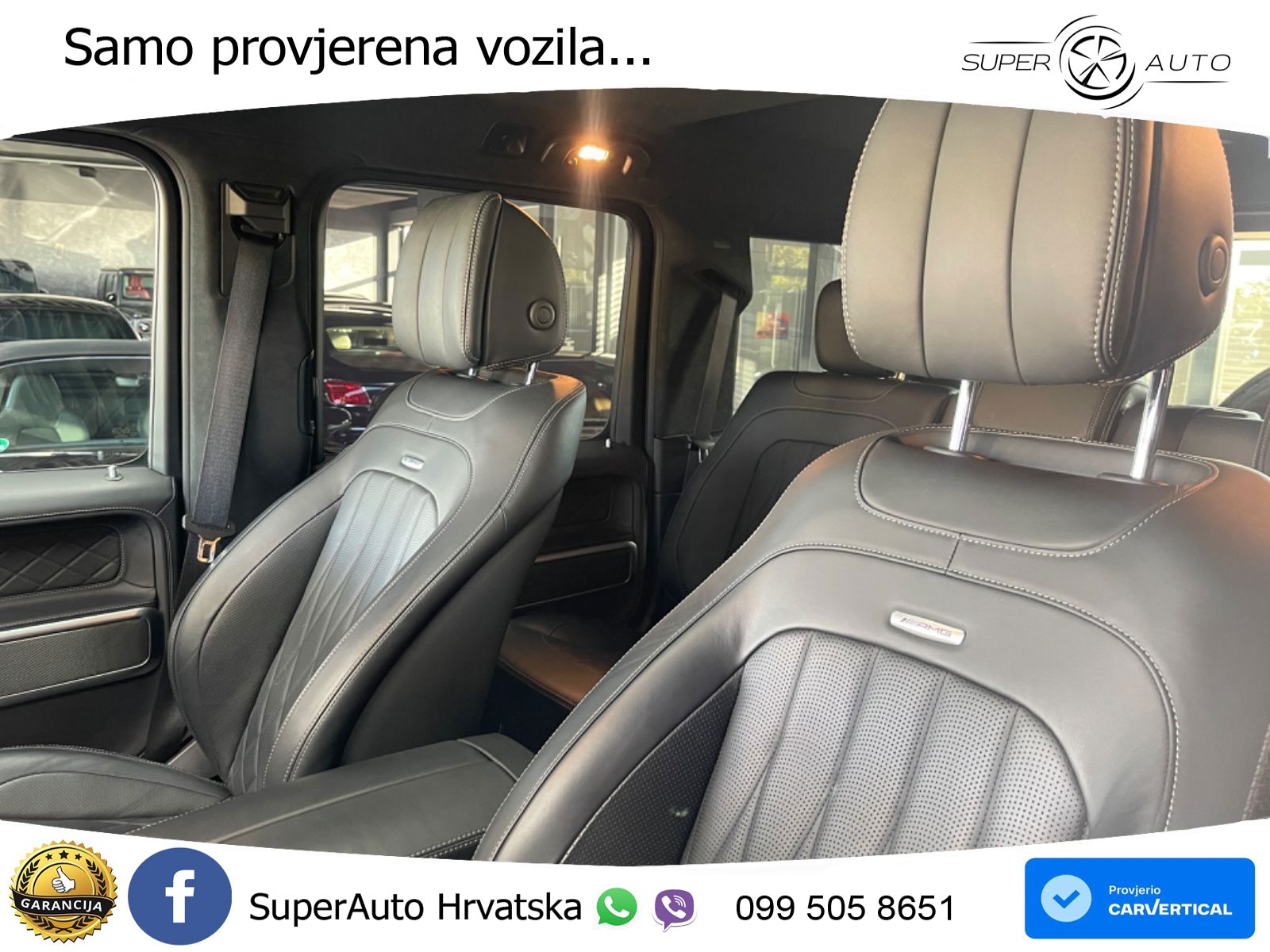 Mercedes AMG G 63 Long V8 (585 KS) 4MATIC 9G-TRONIC AMG SPEEDSHIFT PLUS ACC+GR SJED+360+PANO
